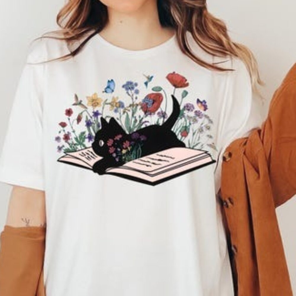 Cat Lover Shirt, Cat Lady Shirt, Cat Mom Shirt